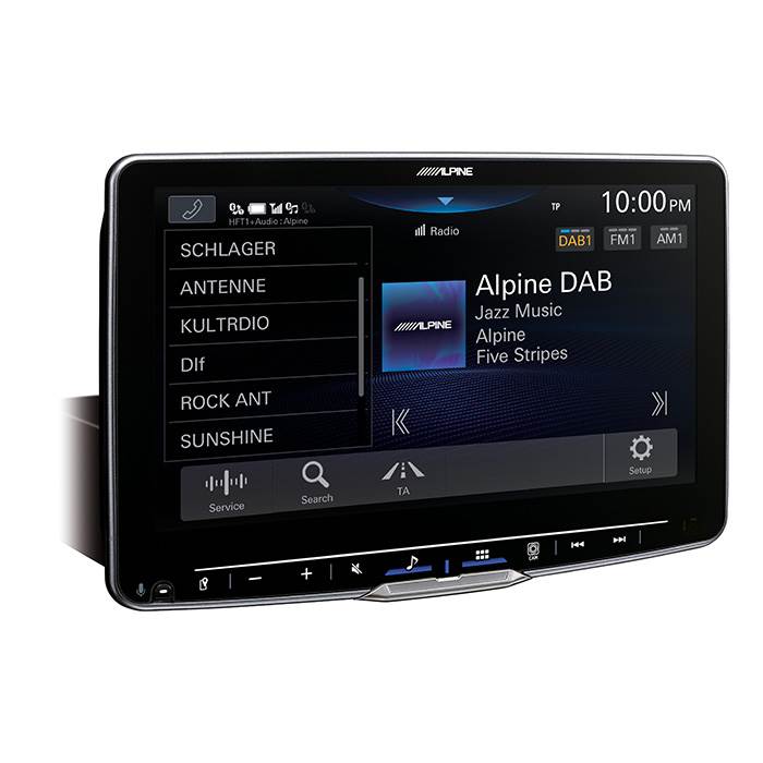 Alpine iLX-F905D HALO9 med trådlös Apple carplay &amp; Android auto