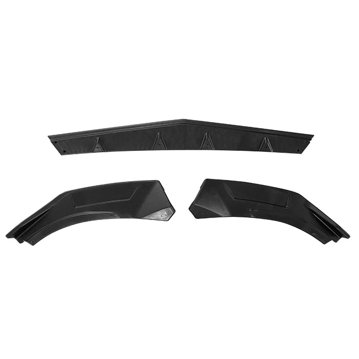 Frontsplitter til Volkswagen Golf 8 R-Line - Blank Sort