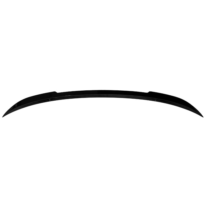 Gloss black mid spoiler for BMW X3 G01 2021-2024 with sleek curved aerodynamic design