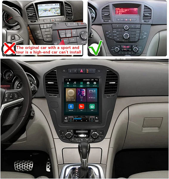 10'' Opel Insignia android system