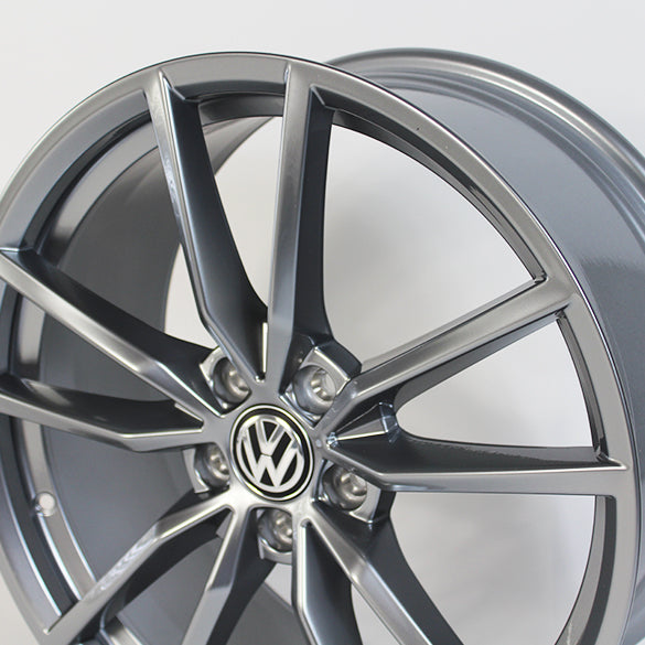 19'' Volkswagen fälgar mörkgrå