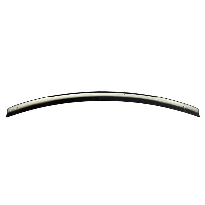 Blank black ABS roof spoiler for Jaguar XF 2013-2015 with aerodynamic curved design