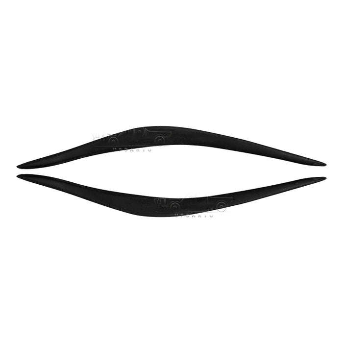 Matte black eye shadow eyebrow covers for BMW F22 F23 F87 2014-2020