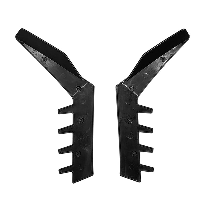 Side vinge (Blade Style) til VW Golf 8 (R-Line/GTI) blank sort