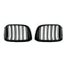 Gloss black double kidney grille set for BMW X5 G01 2018-2021