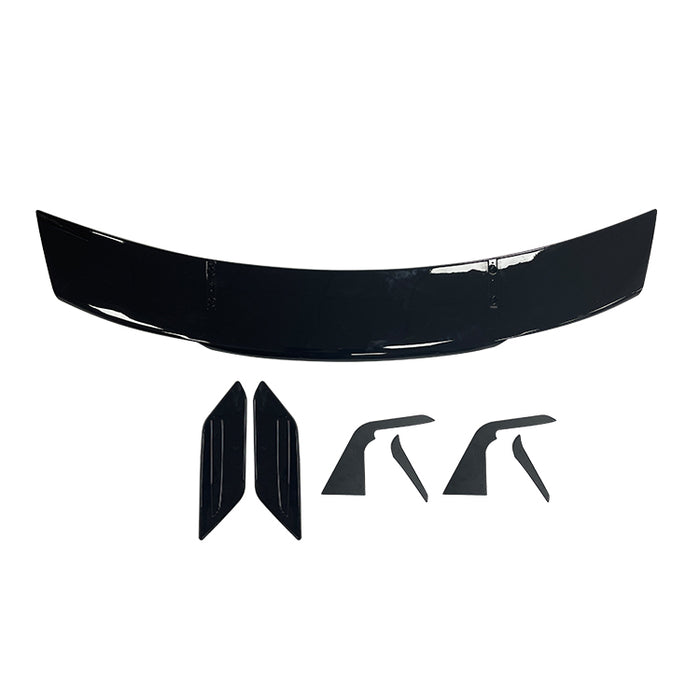 Bag spoiler til Sedan blank sort (Universal)
