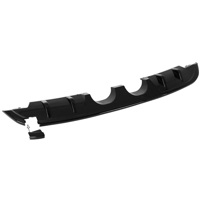 Bagdiffuser til Volkswagen Golf 6 (2008-2013) - Blank Sort