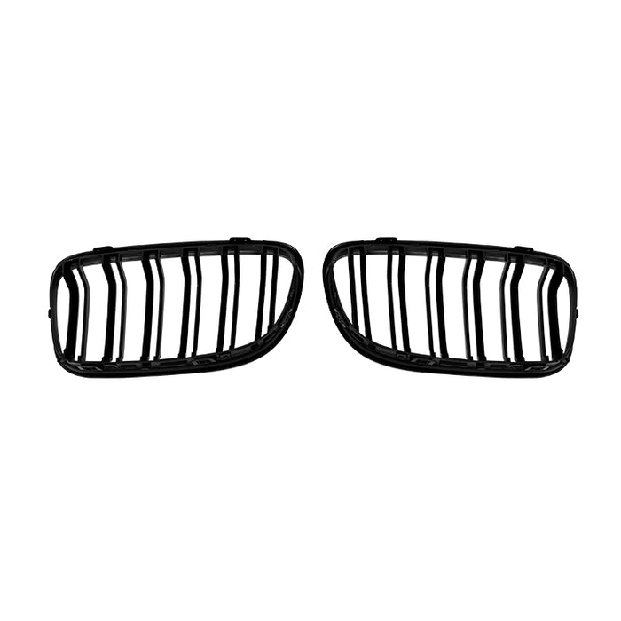 Nyrer Sæt – Front Dobbelt Gitter Grill til BMW E90 (2009–2012) – Blank Sort