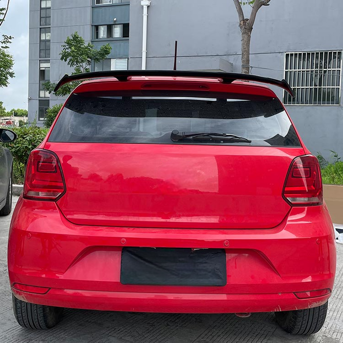 Bag spoiler til Hatchback blank sort (Universal)