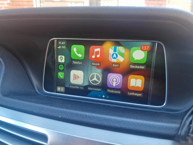 Mercedes-Benz Aktivering af Apple Carplay & Android Auto