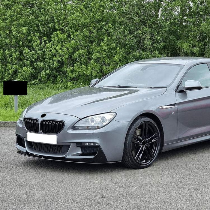 Black double grid kidney grille set for BMW 6 Series F06 F12 F13 - Nyrer Sæt front grill