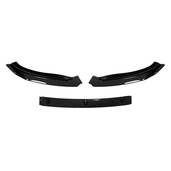 Front splitter til Volkswagen Passat B8 - Blank sort