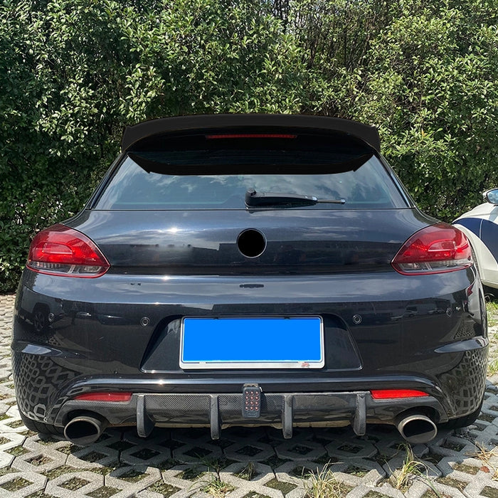 Bag spoiler til Volkswagen Scirocco blank sort