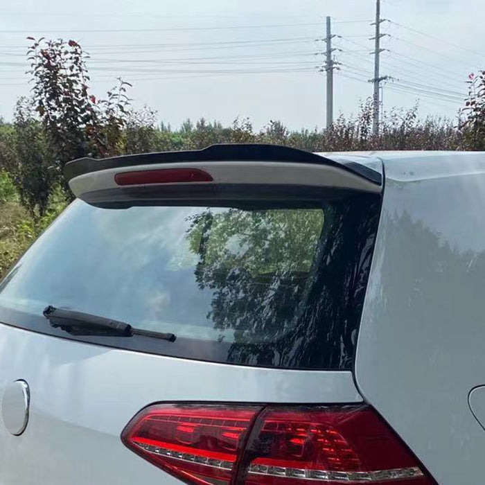 Bagspoiler til Volkswagen Golf 7/ 7.5 Hatchback (2013-2019) - Blank Sort