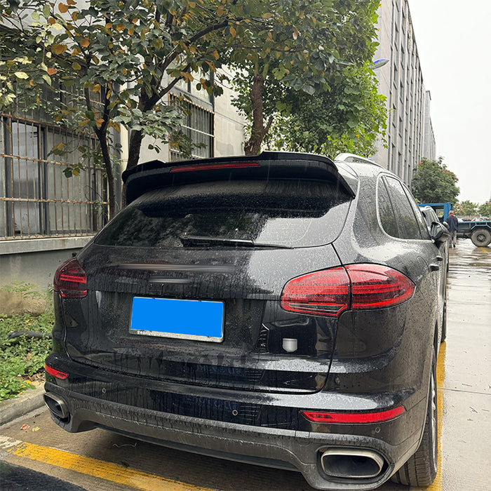 Bag spoiler til Porsche Cayenne 2015-2017 Style blank sort