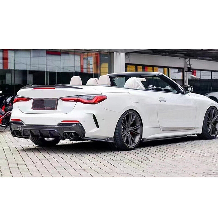 Bagspoiler til BMW 4-serie G23 Cabriolet (2020-2024) PSM-Style - Blank Sort