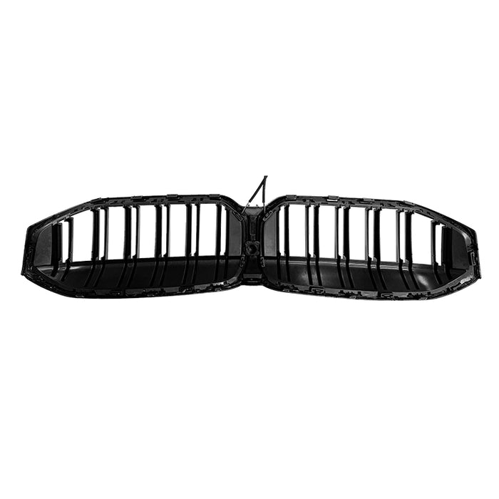 Nyrer Sæt – Front Dobbelt Gitter Grill til BMW G20 (2023+) – Blank Sort med Integrerede Lys