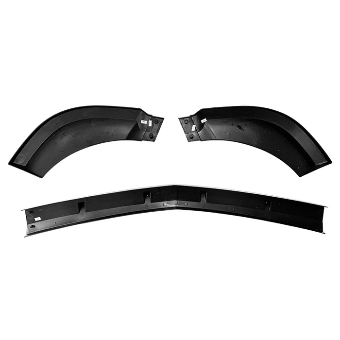 Frontsplitter til Mercedes C-klasse W204 AMG Line - Blank Sort