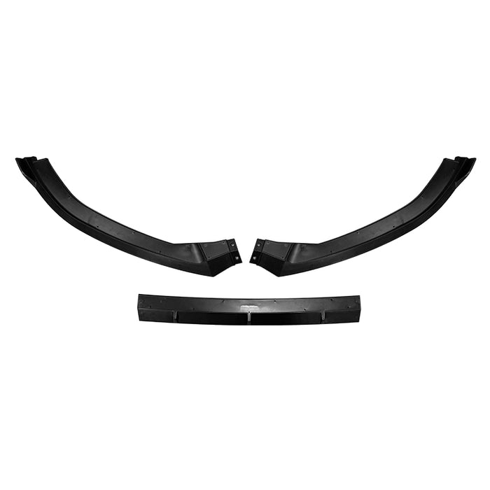 Frontsplitter til Audi A6 4G (Facelift 2014-2017) - Blank Sort