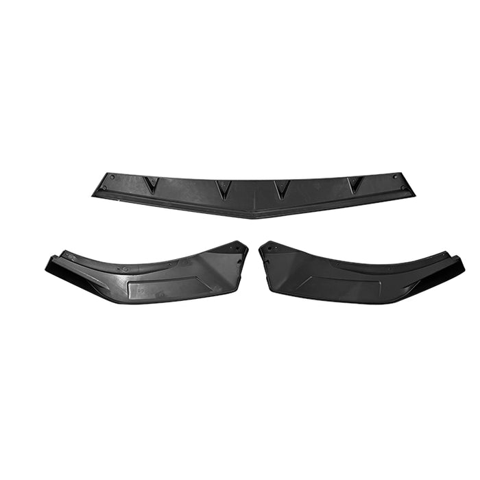 Frontsplitter til Volkswagen Golf 8 R-Line - Blank Sort