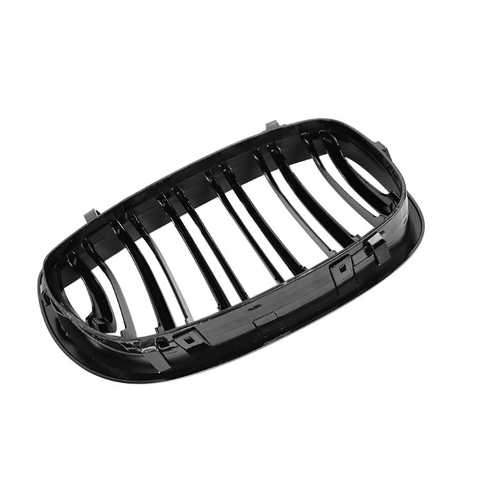 Nyrer Sæt – Front Dobbelt Gitter Grill til BMW E46 2-dørs (2002–2005) – Blank Sort