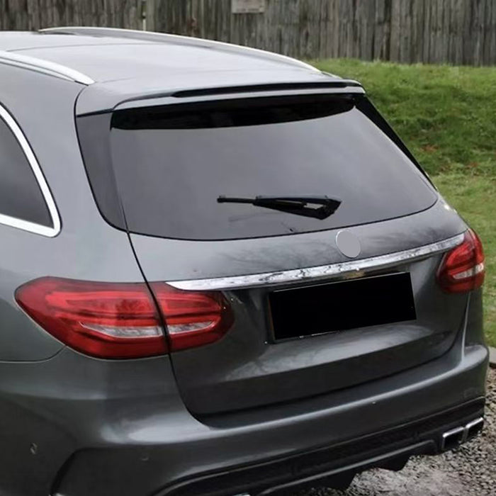 Bagspoiler til Mercedes C-klasse S205 (2014–2019)- Blank Sort
