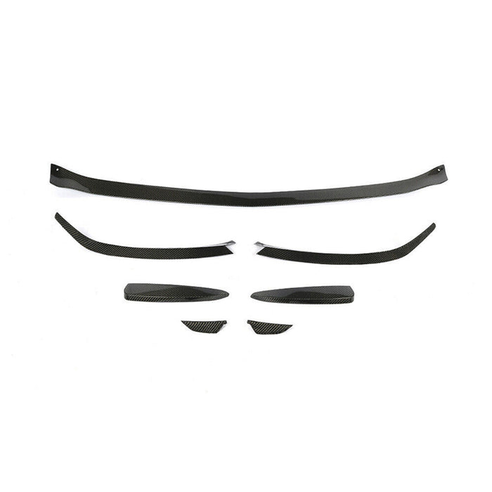 Fronttrim til Mercedes A-Klasse W177 AMG-Line (2019+) – Blank Sort