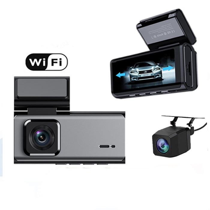 Dual Dashkamera Sæt Pro - 2K Front & 1080P bagkamera