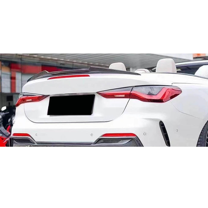 Bagspoiler til BMW 4-serie G23 Coupé (2020-2024) M4-Style - Blank Sort