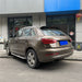 Gloss black bagspoiler roof spoiler for Audi Q3 2012-2018, installed on brown SUV