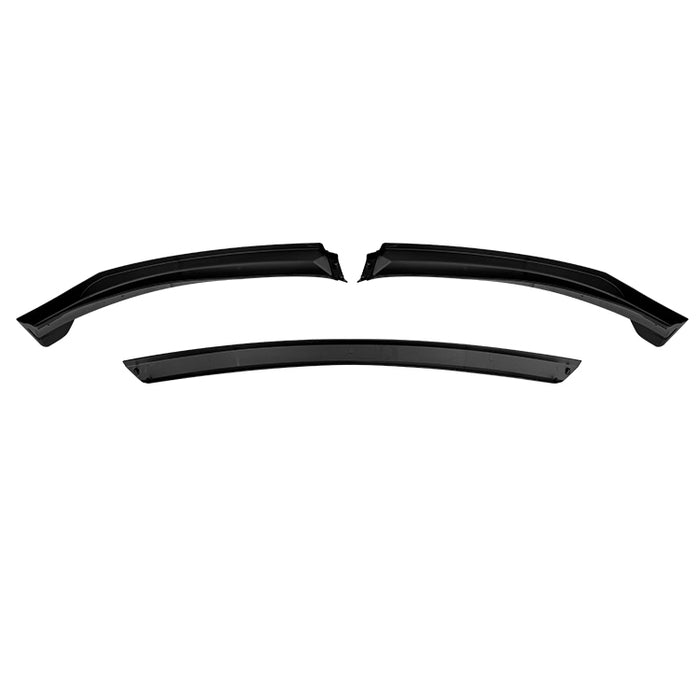 Frontsplitter til Volkswagen Golf 6 (2008-2012) - Blank Sort