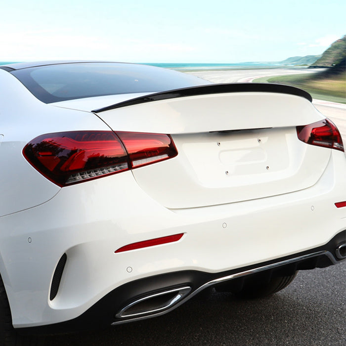Bagspoiler til Mercedes-Benz A-Klasse W177 Sedan (2018–) – Blank Sort