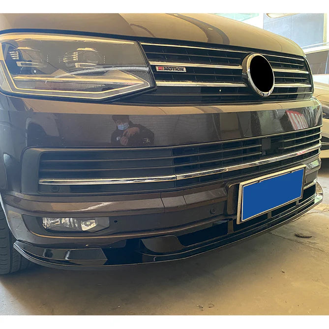 Volkswagen Transporter T6 front splitter blank sort