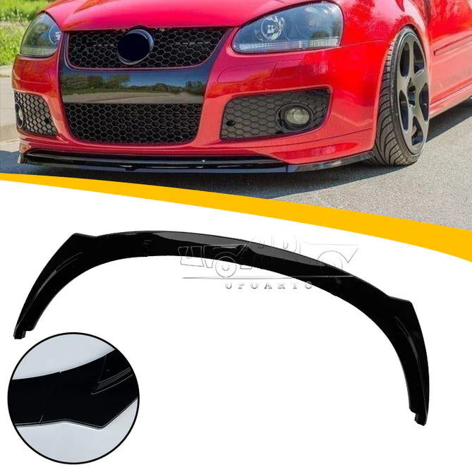 Volkswagen Golf 5 GTI front splitter blank sort