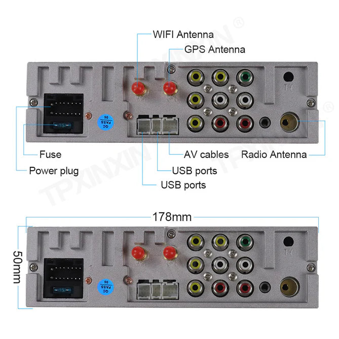 9'' Peugeot 208/2008 Android radio