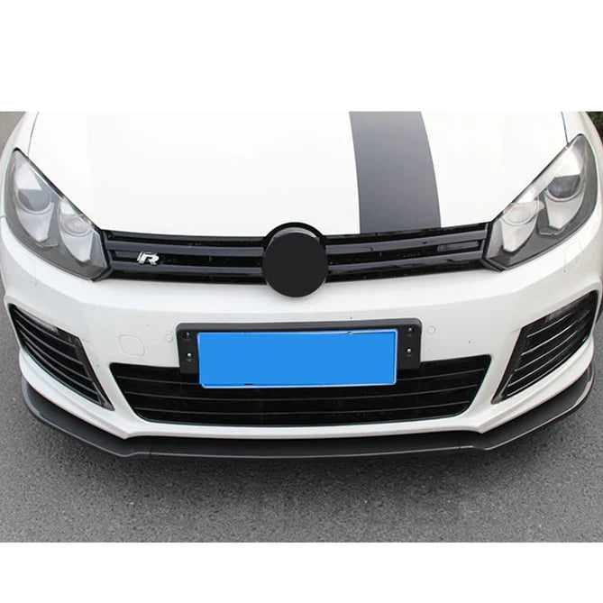 Volkswagen Golf 6 R20 look front splitter blank sort