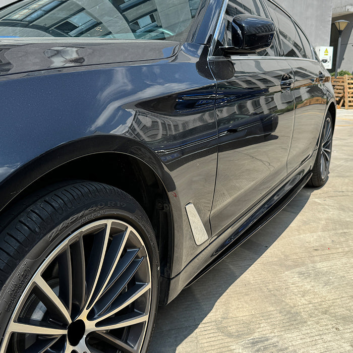 Sideskørter til BMW 5-Serie G30 Sport (2020-2023) - Blank Sort