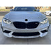 Gloss black headlight eyelid trim for BMW F22/F23 F87 2014-2020 models