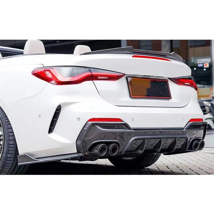 Bagspoiler til BMW 4-serie G23 Cabriolet (2020-2024) PSM-Style - Blank Sort