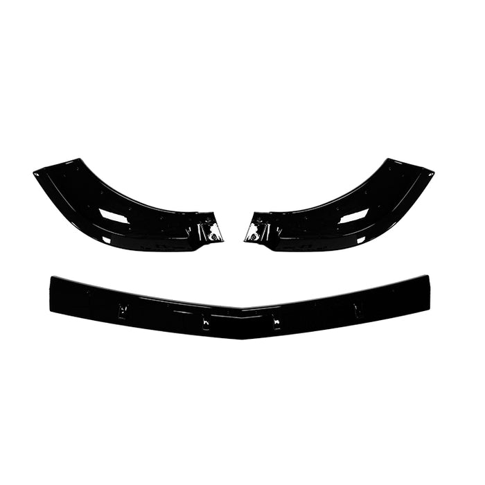 Frontsplitter til Mercedes C-klasse W204 AMG Line - Blank Sort