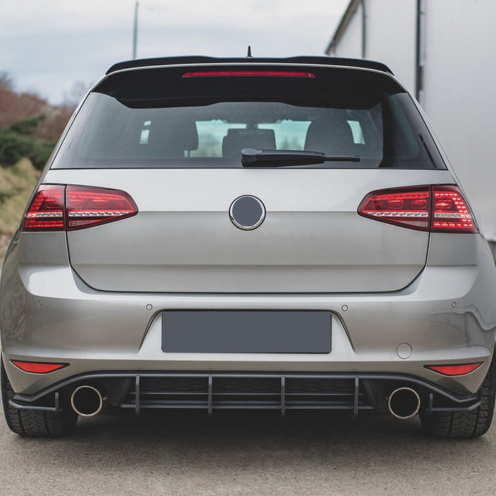 Diffuser til Golf 7 V2 GTI