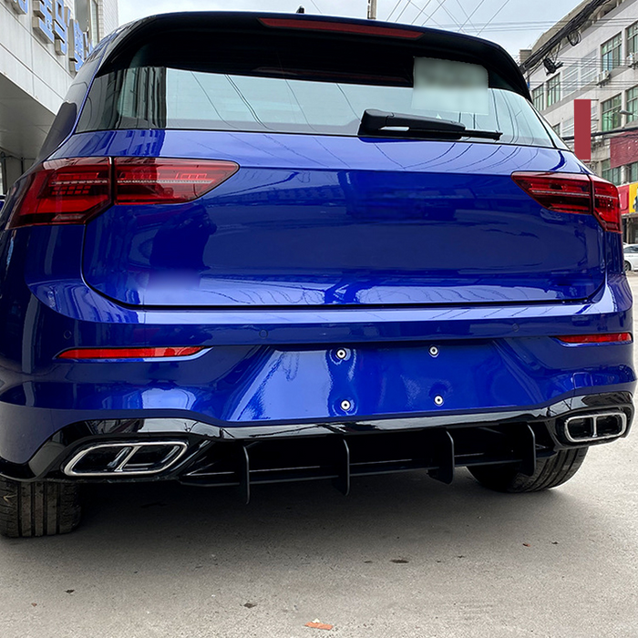 Diffuser til Golf 8 - Mat Sort