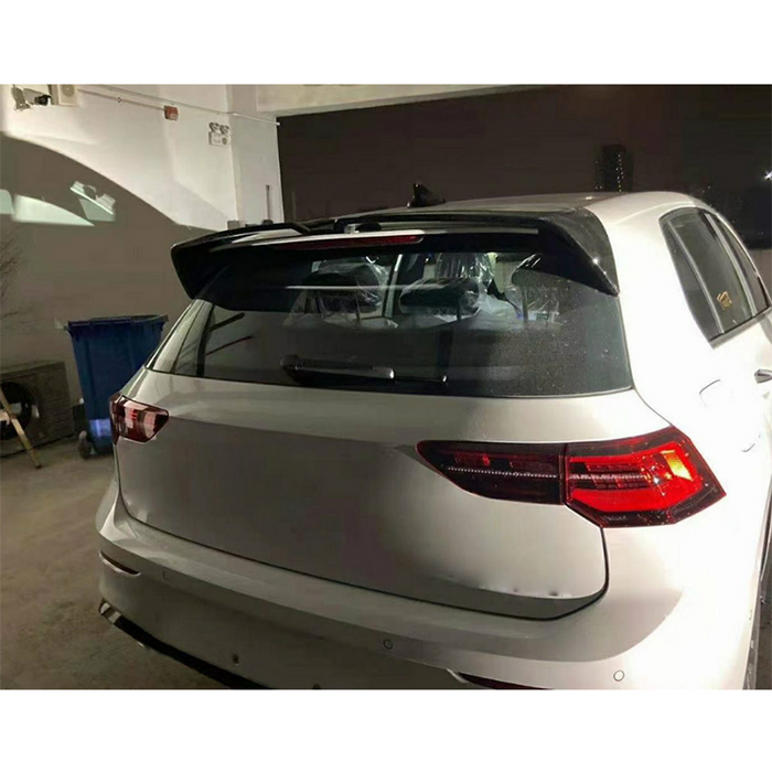 Bag spoiler til Volkswagen Golf 8 (R-Line style) Blank sort