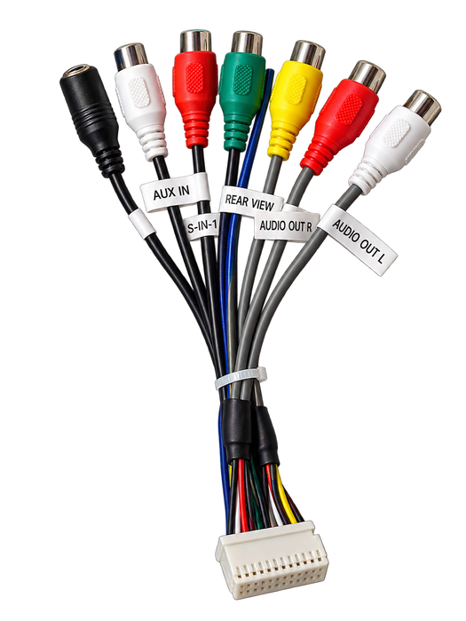 RCA-adapter 20-PIN med mikrofonindgang og SIM-slot