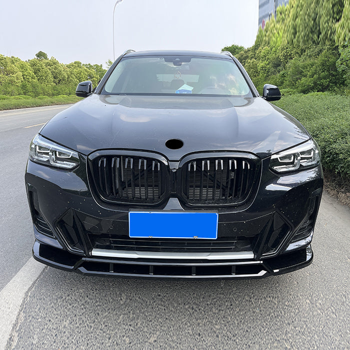 Frontsplitter til BMW X3 G01 LCI M Sport (2022-) - Blank Sort