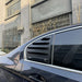 Bagrude black lameller cover for BMW G30 with horizontal slat design for window privacy