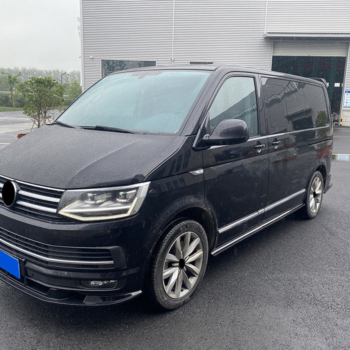 Sideskørter til Transporter T6 - Blank Sort