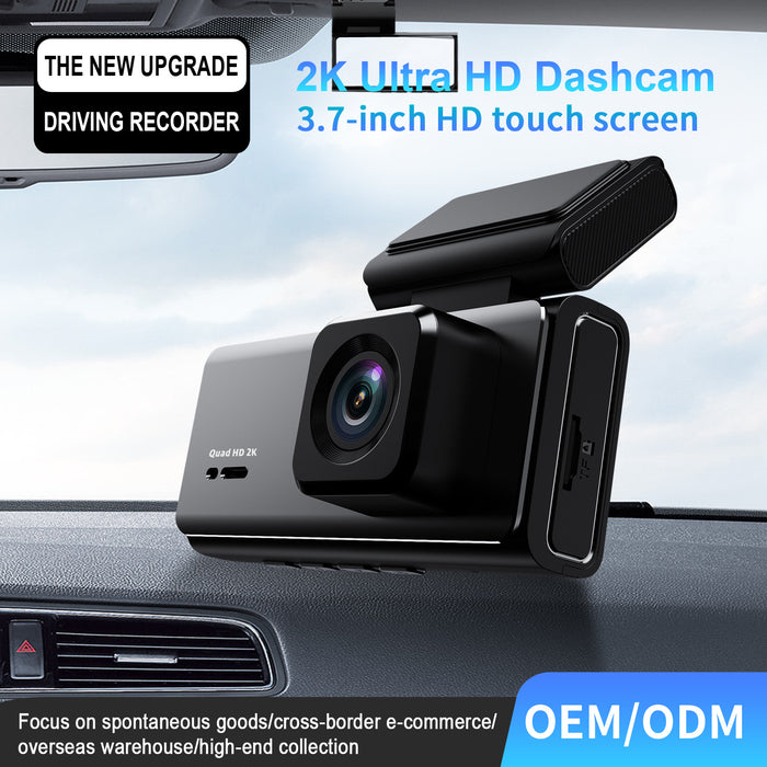 Dual Dashkamera Sæt Pro - 2K Front & 1080P bagkamera
