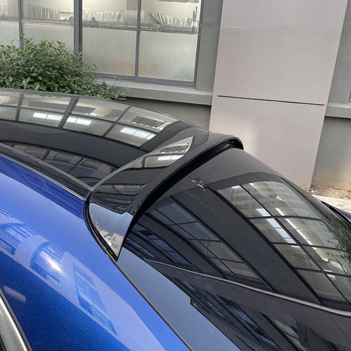 Glossy black roof spoiler aerodynamic wing for Mercedes C-class W205 sedan