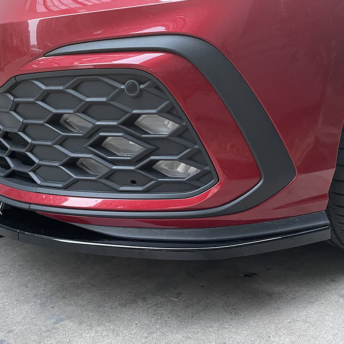 Frontsplitter til Golf 8 GTI blank sort